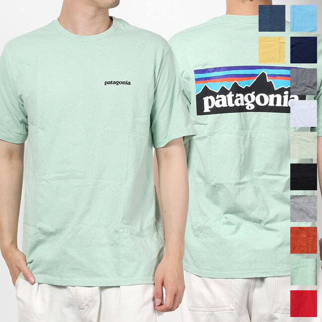 patagonia パタゴニア Tシャツ 半袖 メンズ ロゴ レスポンシビリティー Mens P-6 Logo Responsibili-Tee 38504 売れ筋アイテム【ネコポス対応可】