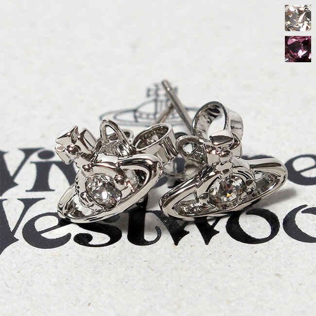 ヴィヴィアンウエストウッド VIVIENNE WESTWOOD ヴィヴィアンウエストウッド ピアス イヤリング NANO SOLITAIRE EARRINGS 62010037