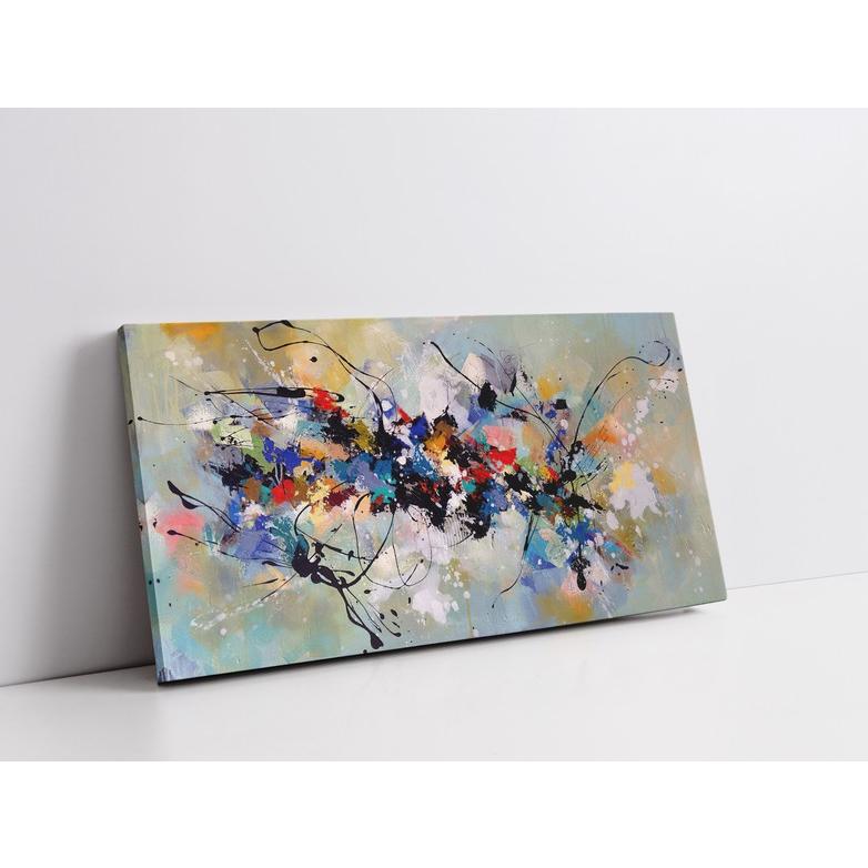 アートパネル 北欧 モダン 絵画 インテリア おしゃれ 壁掛け 玄関 リビング 現代アート 大きい 大型 横長 花 自然 風水 軽量 額不要 癒やし 贈り物 店舗 玄関 プレゼント [3]