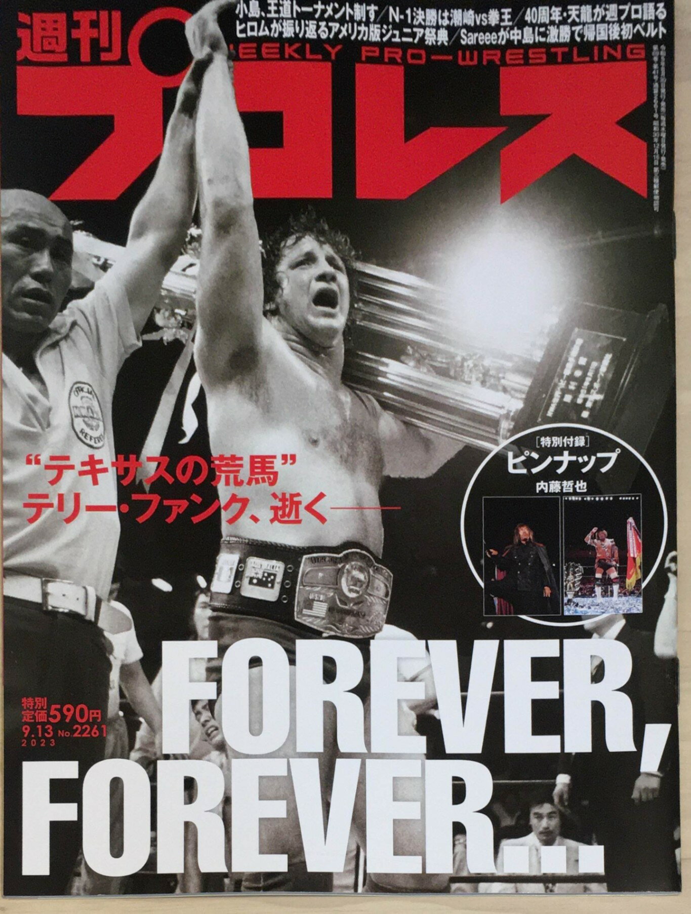 ［中古］週刊プロレス 2023年9/13号　※付録有　管理番号：20240220-1