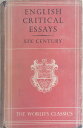 mÁnEnglish critical essays @xix century@ǗԍF20240227-2