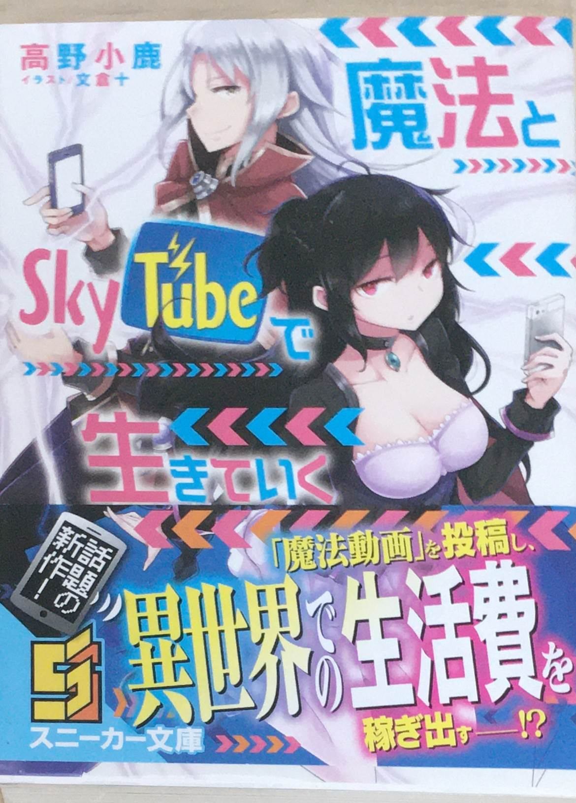 ［中古］魔法とSkyTubeで生きていく (角川スニーカー文庫) 高野小鹿著 管理番号：20240305-3