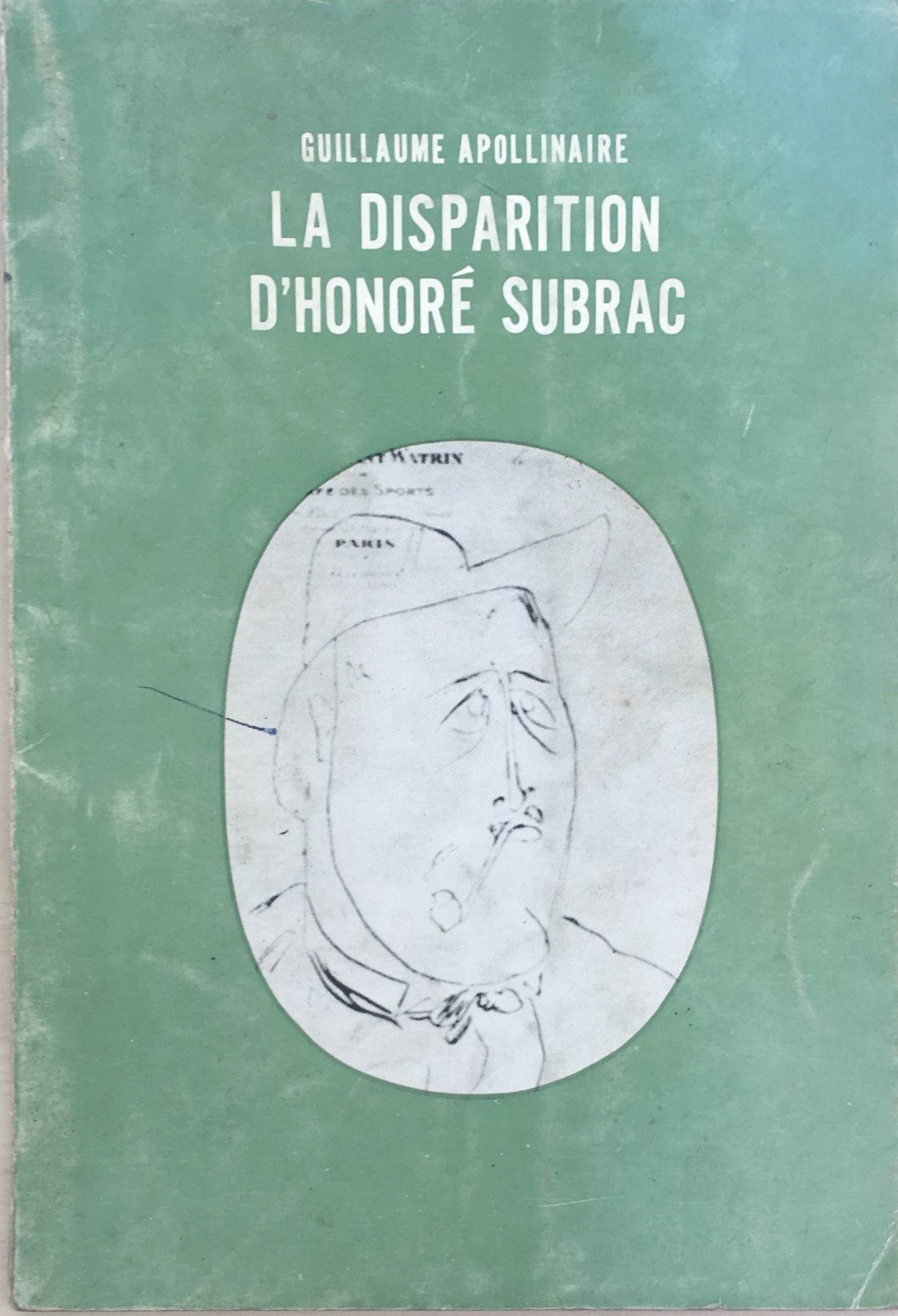 ［中古］LA DISPARITION D'HONORE SUBRAC 　管理番号：20240407-2