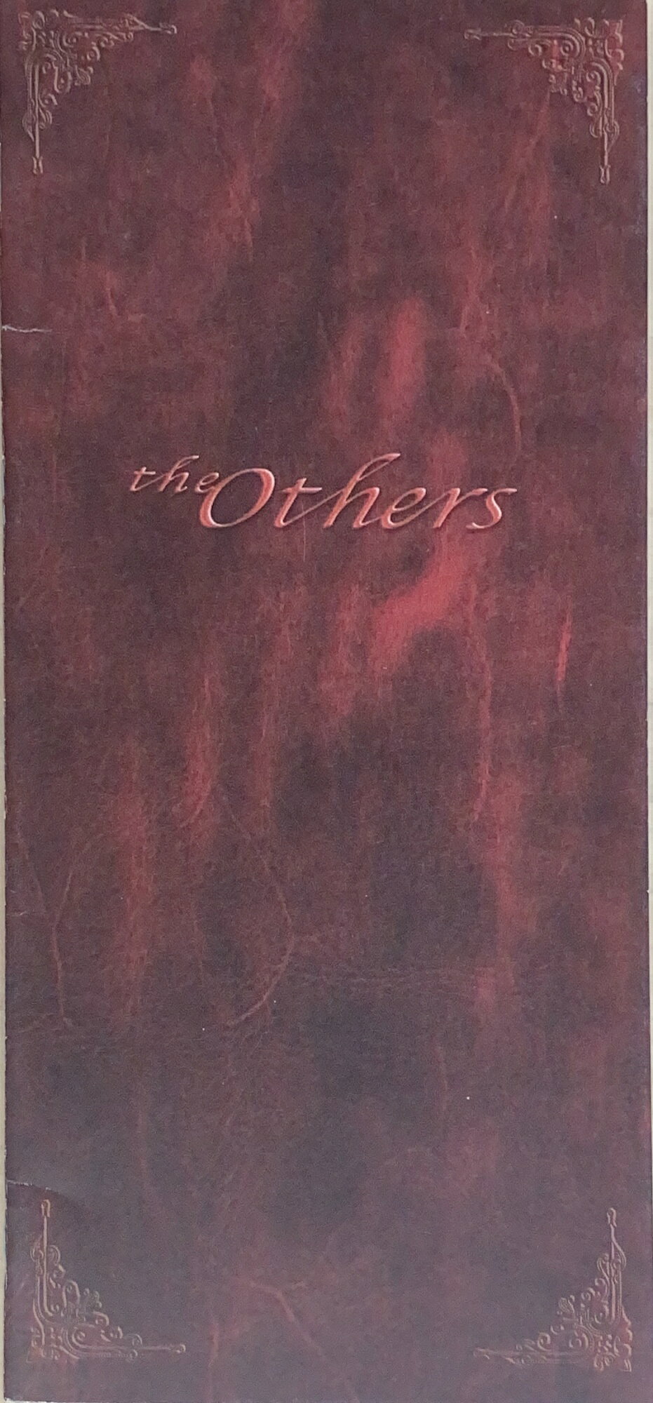 ［中古］映画パンフレット　the Others（アザーズ）　出演 ニコール・キッドマン　管理番号：20240627-1のサムネイル