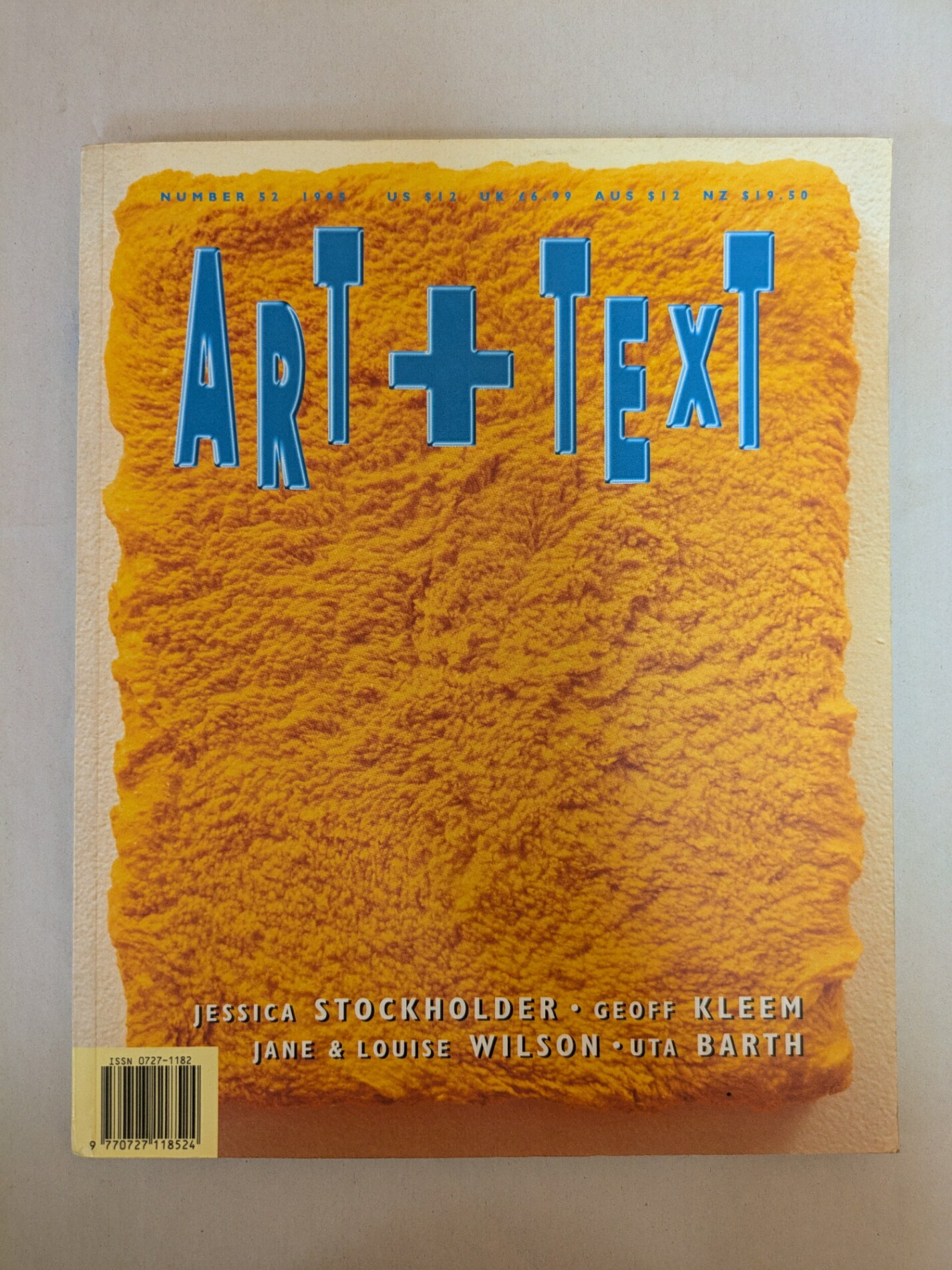 ［中古］ART + TEXT No.52 1995年