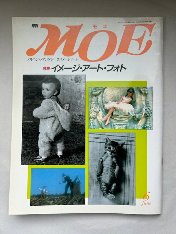 ［中古］月刊MOE（モエ）1991年6月 特集・イメージ・アート・フォト