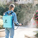 噴霧器 手動 除草剤 (背負い式 16L) ランドセルタイプ ポータブル噴霧器 除草剤 散布器 蓄圧式 ノズル ポータブル 農薬 散水 殺菌 庭木 消毒 除草 ガーデニング 農園 畑 殺虫 液体肥料