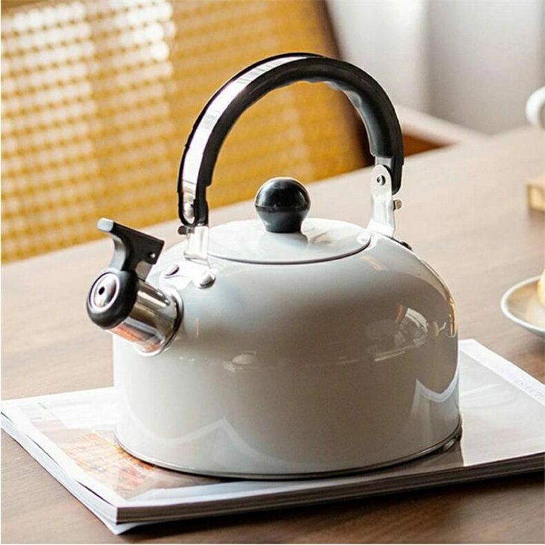 3L やかん 笛吹きケトル ステンレス製やかん 笛吹き ティーポット 広口 ホイッスルケトル 大容量 防錆..