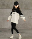 子供服 セットアップ キッズ スウェット 上下セット 女の子 フード付きパーカー レギンスパンツ 2点セット スポーツウェア ジャージ ガールズ 女児服 おしゃ...