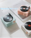 x 10レトロブルートゥーススピーカーデスクトップワイヤレスクリエイティブ多機能Bluetoothスピーカーミニミニミニスピーカーレトロブラックゴムレコード音響(2)