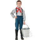 欧米の子供植民地農場の男の子服男の子の黒ストライプのリュックサック 仮装 変装 宴会 仮装大会 文化祭 学園祭 舞台 発表会|詳細画像