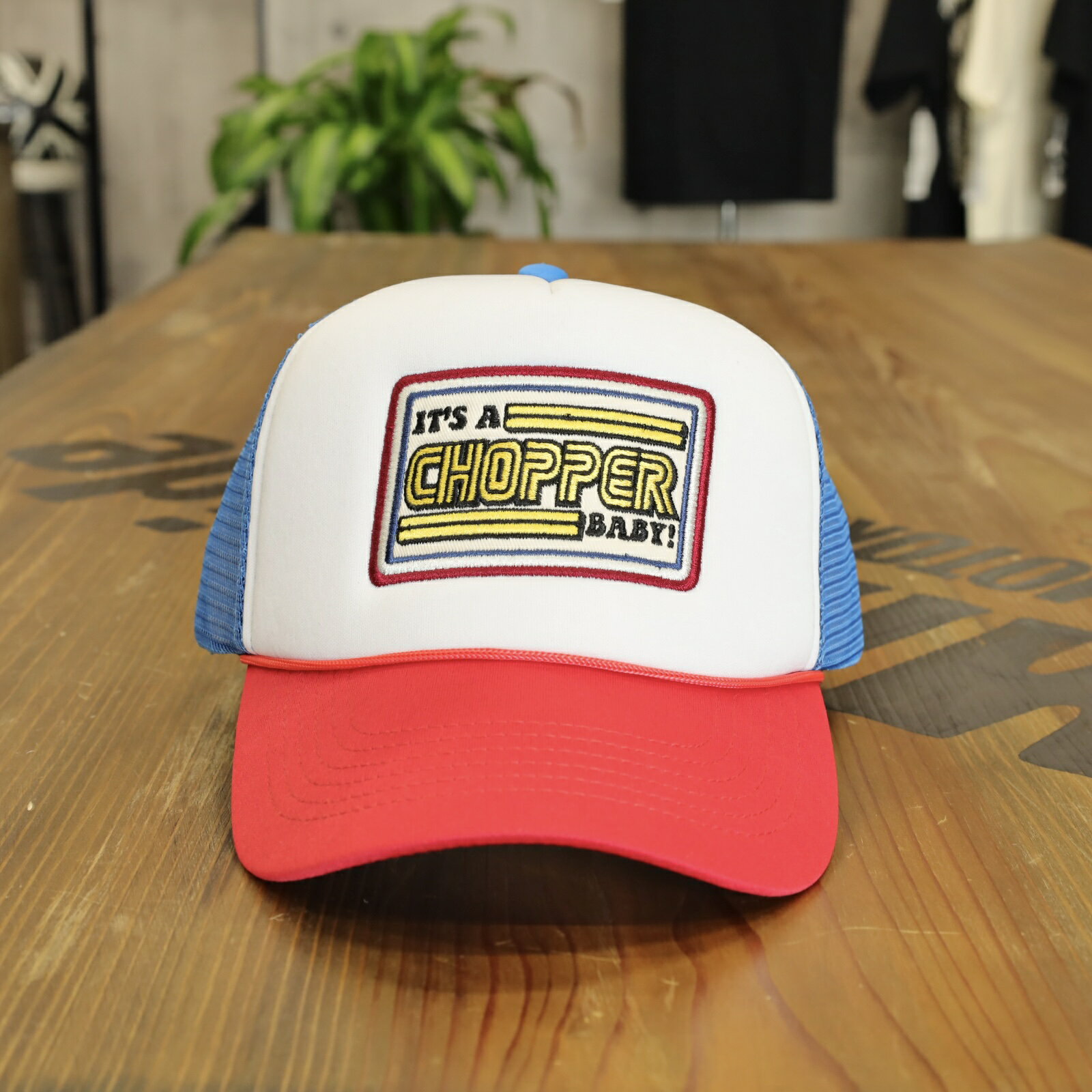 Rakuten - 13 1/2 （サーティー アンド ア ハーフ）メッシュキャップ ”It's a Chopper Baby trucker cap
