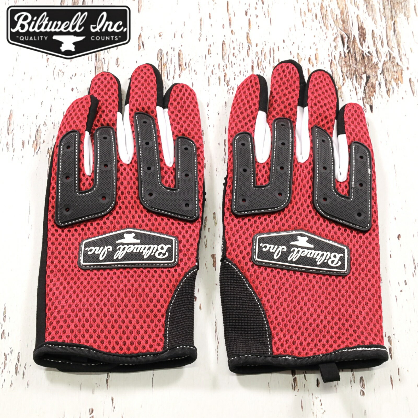 【SALE】Biltwell ビルトウェル 春夏向け メッシュグローブ 