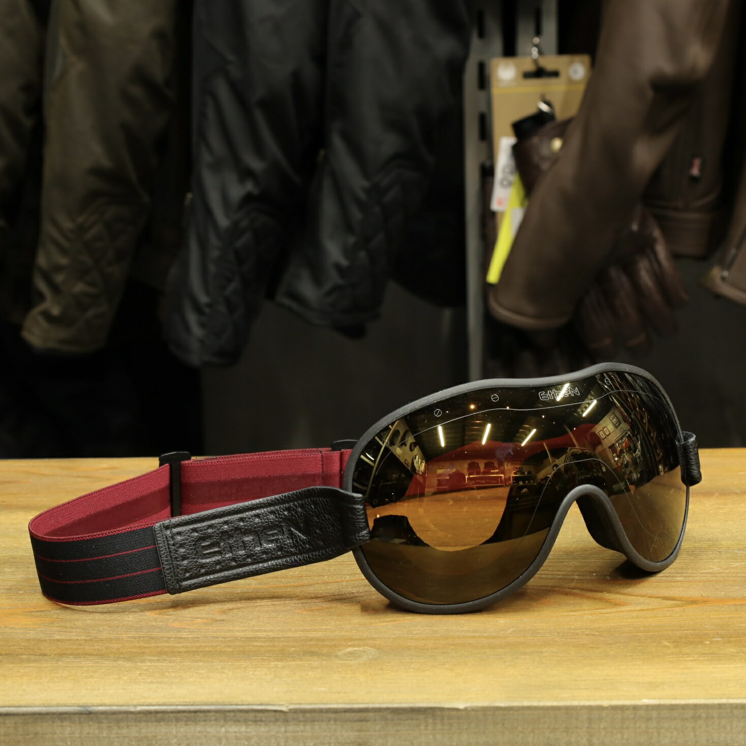 EtheN エテン ゴーグル 【CAFE RACER 0108】 カフェレーサー 調光 ブラウンレンズ フリーサイズ ヴィンテージコレクション クラシック レトロ バイク用アクセサリー 送料無料 即納 MikeRide