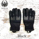 【SALE】MERLIN マーリン メッシュグローブ ブラック "Kaplan Mesh Glove" 山羊革仕様 春夏向け バイクグローブ 送料無料 正規総代理店 MikeRide