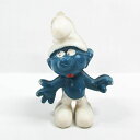 〇【 スマーフ smurf 】『 20006 ブレイニー 眼鏡なし スマーフ PVC フィギュア 』キャラクター コレクション プレゼント インテリア 置物 デ...
