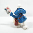 〇【 スマーフ smurf 】『 20458 新聞屋 PNC フィギュア 』キャラクター コレクション プレゼント インテリア 置物 ディスプレイ 人気 おすす...