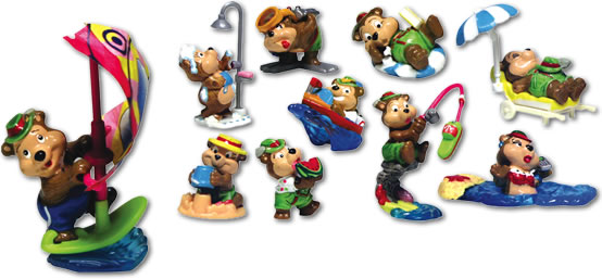 〇【 Kinder Surprise キンダーサプライズ 】『 ORSETTEN DREAM VACATION 』イタリア版 おもちゃ おま..