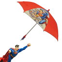 【SUPERMAN スーパーマン】『お子様用の傘/フライ 飛行』キッズ ジュニア カサ かさ 雨傘 アンブレラ 梅雨 DCコミック DC アメキャラ アメコミ アメリカン雑貨 アメリカ雑貨 アメ雑 レイングッズ 1000円ポッキリ