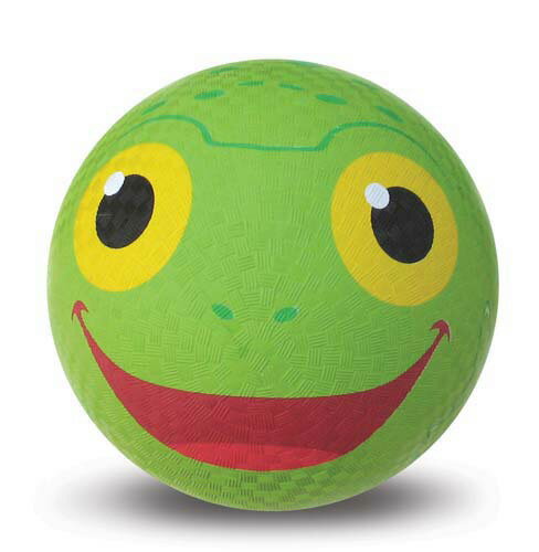 ◎FROGGY KICKBALL カエルのキックボール（ゴム製） 英国発！ポップでキュートなお子様グッズ