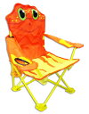 Clicker Crab Chair カニさんの折りたたみチェアー・椅子 英国発 ポップでキュートなお子様グッズキャンプ