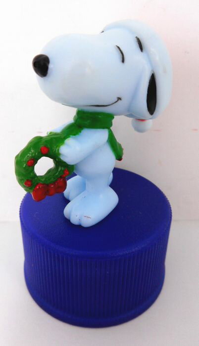 【SNOOPY/スヌーピー】『第2弾 ペプシボトルキャップ/クリスマス リース』ピーナッツ・peanuts・アメキャラ・キャラ…