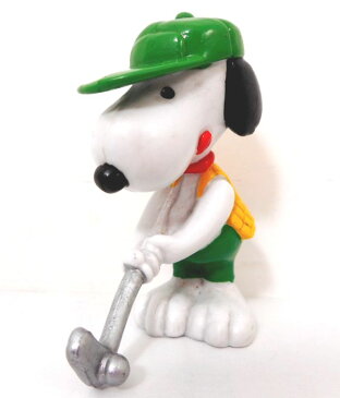 【スヌーピー/Snoopy】『スヌーピー PVCフィギュア /ゴルフ』・アメキャラ・ピーナッツ・peanuts・スポーツ