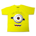 〇【 怪盗グルーのミニオン危機一発 】 『 カール フェイス アップ 』キッズ ジュニア Tシャツミニオンズ ミニオン大脱走 ME2 ME アメキャラ ミニオン...