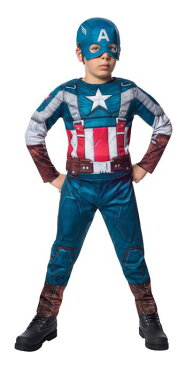 【キャプテンアメリカ/CAPTAIN AMERICA】ジュニア・コスチューム『キャプテンアメリカ・ウィンターソルジャー/Lサイズ』コスプレ衣装・ハロウィン・パーティー・アヴェンジャー・マーベル・marvel・アメコミ・アメキャラ・映画