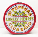 〇【 ビートルズ/The Beatles 】『 TIN缶BOX 丸型/LONLY HEARTS 7227 』 ランチバッグ ブリキ缶バッグ アメキャラ アメリカン雑貨