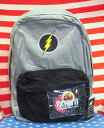 ◎【DC】リュック・バックパック『フラッシュ・マーク/GY×BK』dcコミック ジャスティスリーグ アメコミ アメキャラ 鞄|詳細画像