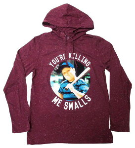 ◎【 THE SANDLIT/サンドロット 】 『 YOU'RE LILLING ME SMALLS (斑エンジ) / プリント パーカー 』 フーティー プルオーバー 長袖 ロンT 冬服 フーディ 冬物 映画 海外映画 野球 青春映画 アメリカ雑貨 アメ雑 雑貨