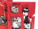 【エミリー/ Emily 】フォトフレーム　三つ窓アメリカ雑貨　アメ雑　アメキャラ　女の子　ゴシック　1000円ポッキリ