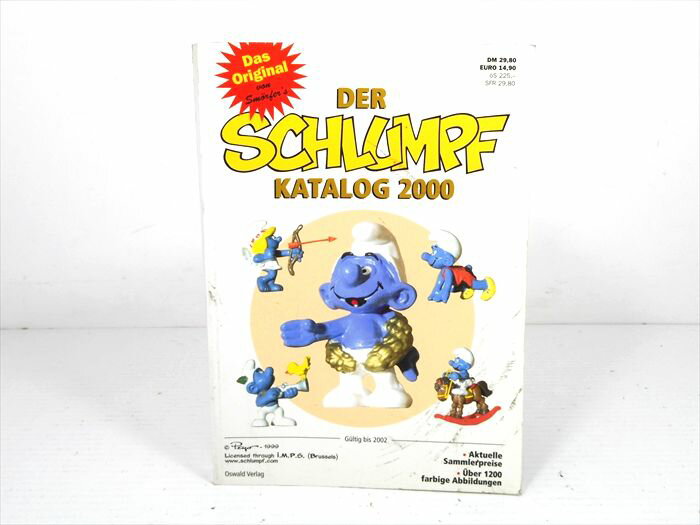 〇【 スマーフ smurf 】『 スマーフ PVC カタログ本 』キャラクター コレクション プレゼント インテリ..