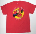 〇【 ミスターインクレディブル The Incredibles 】 『 INCREDIBLE DAD (RD) 』大人 メンズ Tシャツ ロバート ディズニー Disney Mrインクレディブル 映画 アニメーション ディズニー ピクサー アメキャラ キャラクター ファミニー ヒーロー 赤 レッド