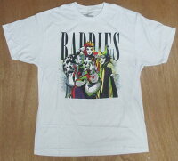 ディズニー Disney大人・メンズTシャツヴィランズ(WH)ウィックド・クイーン マレフィセント アースラ クルエラ・デ・ヴィル アメキャラ キャラクターTシャツ テーマパーク ディズニーランド 白 ホワイト