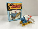 〇【 スマーフ smurf 】『 40201 ソリ スーパースマーフ PVC フィギュア パッケージダメージあり 』キャラクター コレクション プレゼント イン...