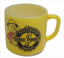 〇【 レディキロワット REDDY KILOWATT 】『 DUKE POWER (YE) 』マグカップ ヴィンテージ アメリカ雑貨 アメ雑 キッチン用品 コレクション 雑貨 生活雑貨 キッチン用品 企業グッズ カンパニーグッズ