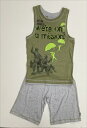 〇【 Disney ディズニー PIXER ピクサー 】『 TOY STORY キッズ ランニング+短パン set We're on a mission ! 』グリーンマーミーメン 子供 Tシャツ アメキャラ キャラクター ユニセックス ファッション アメリカ直輸入(4)