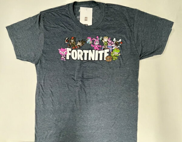 USA 直輸入 Epic Games エピックゲームズ Fortnite フォートナイト Tシャツ L サイズ 杢GR 楽天1位 アメリカ雑貨 アメ雑 アメカジ 半袖 レディース メンズ ファッション アメ雑 ユニセックス