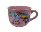 〇【 マイリトルポニー My Little Pony 】『 フレンズフォーエバー Friends Forever Best Friends ビッグサイズ マグカップ 』コップ MLP ポニー アメキャラ アメリカン雑貨 マグ タンブラー グラス かわいい プレゼント ピンク 生活雑貨