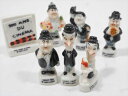 ◎【 キングパイ 】『 ローレル・バーチ/Laurel Burch 7個セット 』ローレル&ハーディ Laurel and Hardy アメリカ お笑いコンビ アーティスト フェーブ