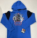 〇【 スターウォーズ STAR WARS 】『 カイロ・レン キッズ ジュニア サイズ:L 140(14/16)パーカー (ブルーBLUE) 』SF アメコミ アメキャラ アメリカン雑貨 長袖 冬服 トレーナー キャラクター 人気 おすすめ かわいい おしゃれ