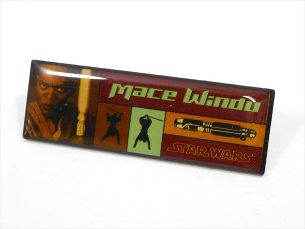 ◎【 スターウォーズ/STAR WARS 】『 ピンバッチ メイス・ウィンドゥ/Mace Windu 』バッジ バッチ ピンバッジ 雑貨 2