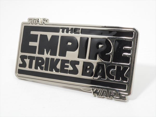 ◎【 スター・ウォーズ /Star Wars 】 『 ロゴ型バックル エピソード5/The Empire Strikes Back 』ファッション かっこいい ベルト ライトセーバー