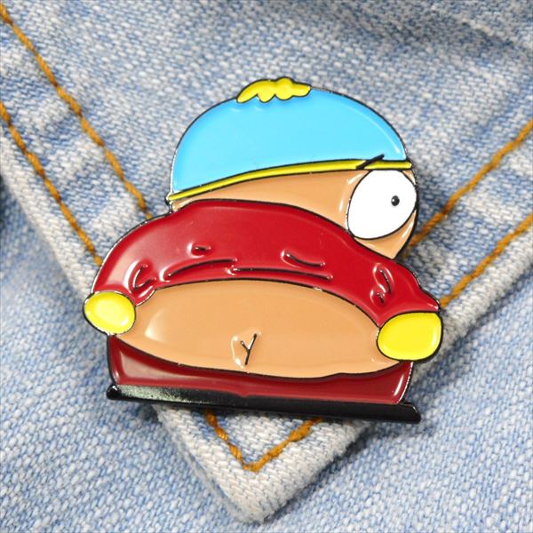 ◎【 サウスパーク SOUTH PARK 】『 エリック・カートマン/Eric Theodore Cartman ピンバッチ 』バッジ バッチ ピンバッジ アメコミ アメキャラ アメリカン雑貨 アメリカ雑貨 オシモ4000