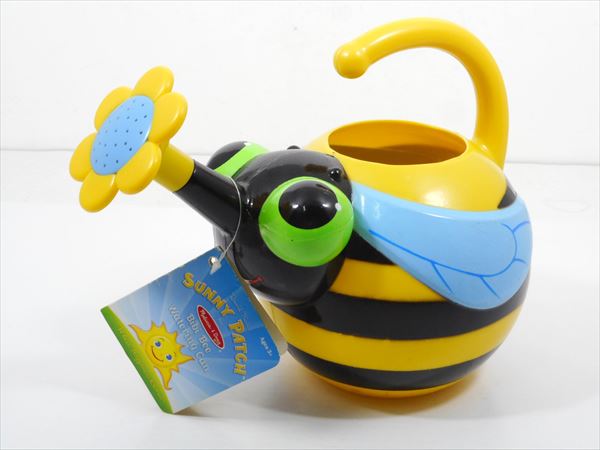 ◎【 メリッサ&ダグ(Melissa&Doug) 】『 ミツバチのじょうろ/Bibi Bee Watering Can 』 じょうろ ジョーロ じょうーろ 如雨露 かんすい 灌水 散水 水差し アメリカ雑貨 輸入品 アメリカ直輸入 かわいい おもちゃ おままごと 水遊び