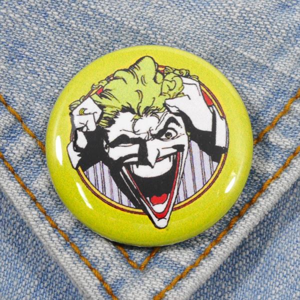 ◎【 ジョーカー/Joker 】『 コミック版 アーサー・フレック 缶バッジ 』ホラー 恐怖 映画 アメリカ映画..
