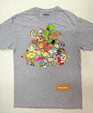◎【ニコロデオン/NICKELODEON】『 ニコロデオン キャラクター集合 両面プリント/ プリント Tシャツ 』Tシャツ 半袖 シャツ 日本未発売 アメカジ カジュアルファッション アメコミ アニメ 映画 Movie カートゥーン ファッション雑貨 アメリカ雑貨 アメ雑 雑貨(4)