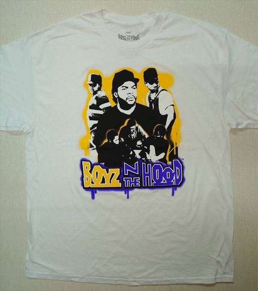 ◎【 ボーイズ'ン・ザ・フッド/Boyz n the Hood 】『 ボーイズ'ン・ザ・フッド /BOYZ N THE HOOD / プリント Tシャツ 』Tシャツ 半袖 シャツ 日本未発売 アメカジ カジュアル ファッション シャツ 映画 MOVIE ファッション雑貨 アメリカ雑貨 アメ雑 雑貨